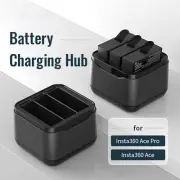 For Insta360 Ace Pro/Ace Sports Camera Battery Charger Charging Hub Fast Charge
