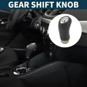 5 Speed Manual Gear Shift Knob for Renault Clio III 2005-2009 Faux Leather Gray