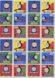 Thomas the Tank Engine 24 large Stickers Train Percy Edward James