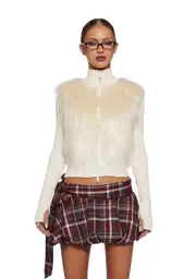 [Generation Kiss] Paulette Zip-Up Cardigan
