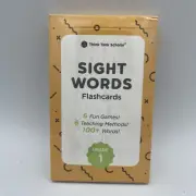 Sight Word Flashcards 100+ Words - New/Sealed - 1st Grade - Think Tank Scholar