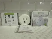 3 PACK Mini Smart Sockets 2.4G Wifi Outlet Alexa&Google Home Assistant