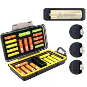 24 Slots AA AAA Battery Storage Case with Battery Tester Functions for 14Pcs AA