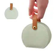 Small Jewelry Box Leather Mini Travel Jewelry Storage Case for Earring Necklace