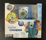 NEW Discovery Kids Digital Camera/Video USB Compatible Blue Green 120 Photos 3+