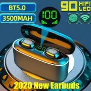 earbuds waterproof TWS noise canceling 5.0 2021 wireless headset for Bluetooth