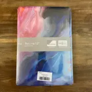 MacBook Retina 12” blue/pink sandstone design hardshell case