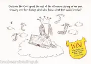Postcard: Buckle & Squash & The Monstrous Moat-Dragon - Gertrude Goat (Promo)