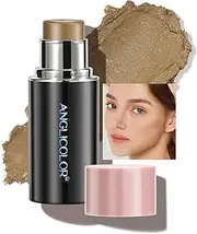 Anglicolor Contour Stick Long Lasting,Smooth,Contour Matte, Cream Contour Blendable,Floral Fragrance,Hydrating,Define 3D Contouring,Better for Fair Skin (01#Contouring Stick, 6g)