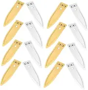 NOLITOY 24pcs Zinc Strip Anode Copper Zinc Sheets No External Power for
