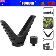 Tourbon 1/4" V Yoke Gun Rest Mount Camera Thread Monopod Tripod Stick in Plastic