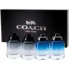 Coach MAN MINI 4-Piece 4.5mL GIFT SET - Men’s Perfume NEW BOXED Fragrance Blue