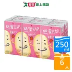 統一蜜豆奶草莓250ML X 6【愛買】