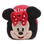 22cm cartoon plush toy backpack Minnie Red image backpack children
