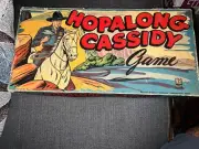 WOW unused NOS Hopalong Cassidy 1950 Milton Bradley Vintage Board Game Complete