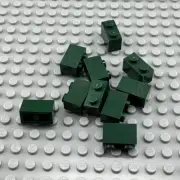 LEGO Brick - Dark Green - 1 x 2 - QTY x10