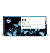 在飛比找PChome24h購物優惠-HP 727 原廠黃色墨水匣 (300ml) F9J78A 