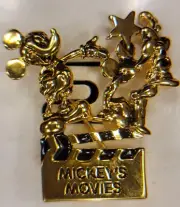 DISNEY Mickey & Co Signed NAPIER Mickey's Movies brooch/pin - rare find - new