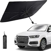 Foldable Car Windshield Umbrellas, Car Windshield Sun Shade Umbrella for Front Windows, Suitable for Windshields of Various Car Models (Small)