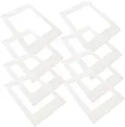Photo Frame Mat Board Set 30pcs Pre-cut Mats 8x12 Inches White Picture Mat Photo Board Mat for Frame for Home Decor