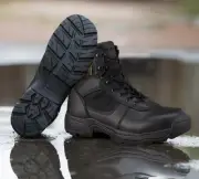 Propper 100 Series 6" Waterproof Men's Boots with Side Zip in Color Black, NEW