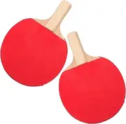 Abaodam 1Pair Beginner Table Tennis Racket Lightweight Paddles for Durable Design for Parent Interaction Easy to Carry Table Tennis Equipment