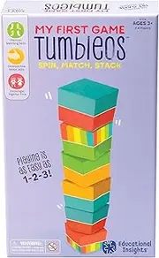 Educational Insights My First Game: Tumbleos - Matching, Numbers & Counting Preschool Game