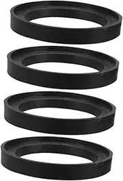 TOPPERFUN 2 Pairs Auto Speaker Adapter Rings Stackable Plastic Speaker Spacers for High Frequency Enhance Audio Various Vehicles