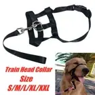Anti Barking Dog Nylon Muzzle Training Leash Training Head Collar Dog Halter