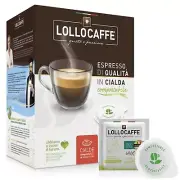 Coffee Pod Lollo Blend Dek Paper Filter Ese 44 MM Compostable Decaffeinated