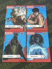 2022-23 Marvel Annual Lot Blue Sparkle - Sabretooth Gaslamp Blackheart Shang-Chi