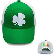 [DPFQSKY] St Patricks Day Gifts St Patrick's Baseball Cap for Men Women Adjustable Shamrock Green Hat St Patrick Decor