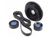 PowerBond Harmonic Balancer Pulley Under Drive Kit For Holden Commodore VZ-VE 3.6L OHC Alloy Tech V6 20% Under Drive PB-K007