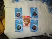 1999 Vintage (4) Original Rare Yomega X-Brain Yo-Yo's Pre Bandai W/ Bandai Case