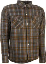 HIGHWAY 21 Brown/Tan Men's Size 4XL Riding Marksman Flannel #6049 489-1183~8