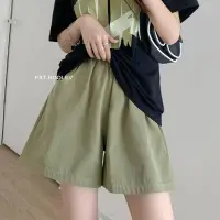 在飛比找蝦皮購物優惠-FST.ROOLEV 日韓風女裝  夏季新款休閒短褲 女 水