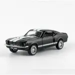 1:28 合金 1967 GT500 MUSTANG 復古壓鑄模型汽車玩具