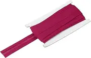 [uxcell] 1 Inch Single Fold Bias Tape Cotton Continuous Bulk Bias Tape for Sewing, Seaming Quilting Hemming Binding Crafts Simple Packaged (Wine Red 10 Yards)