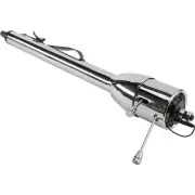 Universal GM 33" Tilt Steering Column, Floor Shift, 5-Position, Chrome