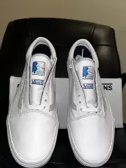 Size 10 - VANS USPS x Old Skool Denim White