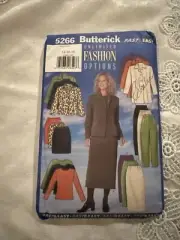 Butterick Petite Jacket Top Skirt Pants Size 14 16 18 Uncut Sewing Pattern 5266