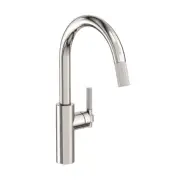 Newport Brass 3290-5113/15A-D Muncy Pulldown Kitchen Faucet MIDNIGHT CHROME New!