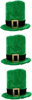 [VALICLUD] Green Show Hat Sports Flat Cap Mens Caps Docker Patricks Day Hats Santa Hat Green Hat York Cap Fitted Hat Bard Hat Rain Hat Fishing Cool Hat Patricks Hat Headband Velvet