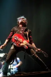 Earl Slick of New York Dolls live on stage at the Alexandra Palace- Old Photo 4