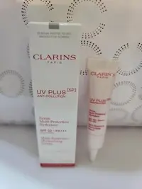 在飛比找Yahoo!奇摩拍賣優惠-☆汪汪鼠☆【克蘭詩 CLARINS】5P防禦UV水凝乳 Ba