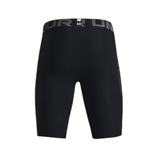 【UNDER ARMOUR】短褲 HG 男款 黑 緊身褲 內搭褲 吸濕排汗 貼身 彈性 運動褲 UA(1361602001)