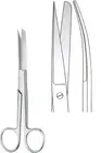 Medical Scissors Curved 5"Blunt/Sharp Surgical Operating Mayo Instruments Shears