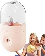 Portable Humidifiers For Travel,Cute USB Wireless Small Humidifier - Car Diffuser, Automotive Supplies For Indoor Plants Reptile Habitat Travel Bedroom Offices