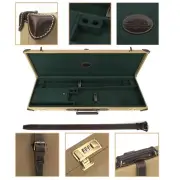 TOURBON Vintage Shotgun Box 28"-32" Barrels Gun Safety Cabinet Storage Hard Case