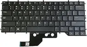 Intendvision Replacement US Keyboard for Dell Alienware M15 R2 2019 Year / M15 R3 2020 Year Laptop Per-Key RGB Backlight No Frame (Black)